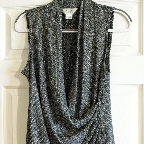 Cowl neck sparkly top - Picture 1 of 2